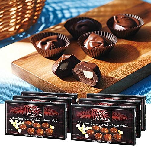 テイストオブハワイ Taste Of Hawa1 マカデミアナッツ チョコレート ハワイ 輸入食品 スイーツ おすすめ特集 6箱セット おみやげ お土産