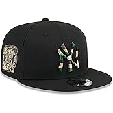 New Era NY New York Yankees 9FIFTY Cooperstown 2000 Subway Series Black Camo Snapback Cap, Hat
