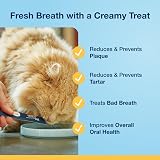 ProDen PlaqueOff Crème for Cats – Lickable Dental Care, 6 Chicken Pouches view 2