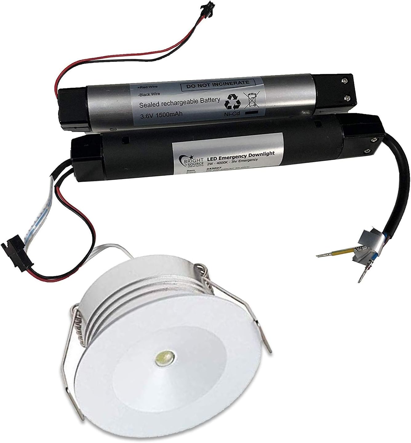 2W LED Emergency Downlight