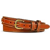 Yoder Leather Company Men's English Bridle Basketweave Ranger Belt