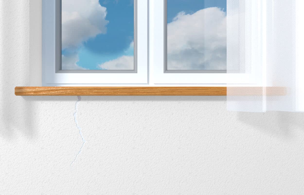 fischer Acryldichtstoff Multi AC, geruchsarme Dichtmasse, elastoplastisches Maleracryl für Fugen im Innenbereich, Fugenmasse für Ausbesserungen & Risse im Mauerwerk, 310 ml, braun 4