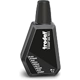 Trodat 7011 Stamp Pad Ink, 28ml, Black – for use with Trodat Stamp Pads 9051, 9072, 9052 and 9053