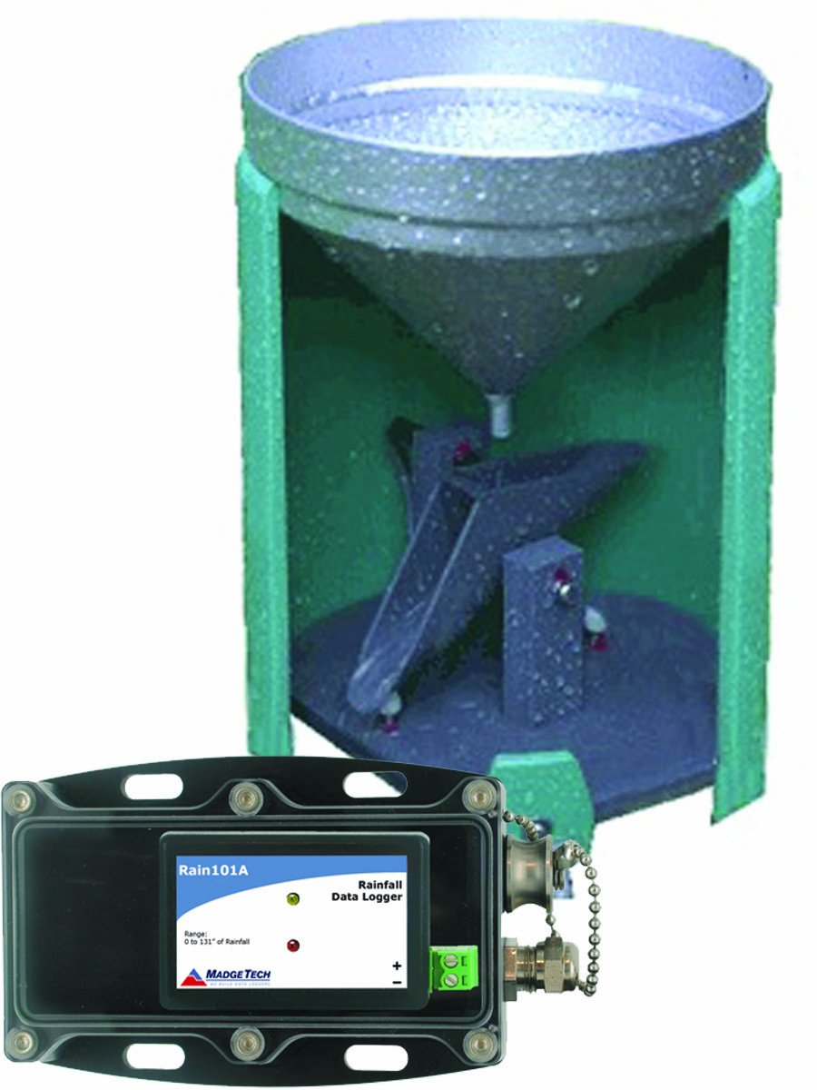 MadgeTech Rain101A Rainfall Data Logging System, with