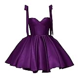 Homecoming Dress Satin Short Prom Dresses 2025