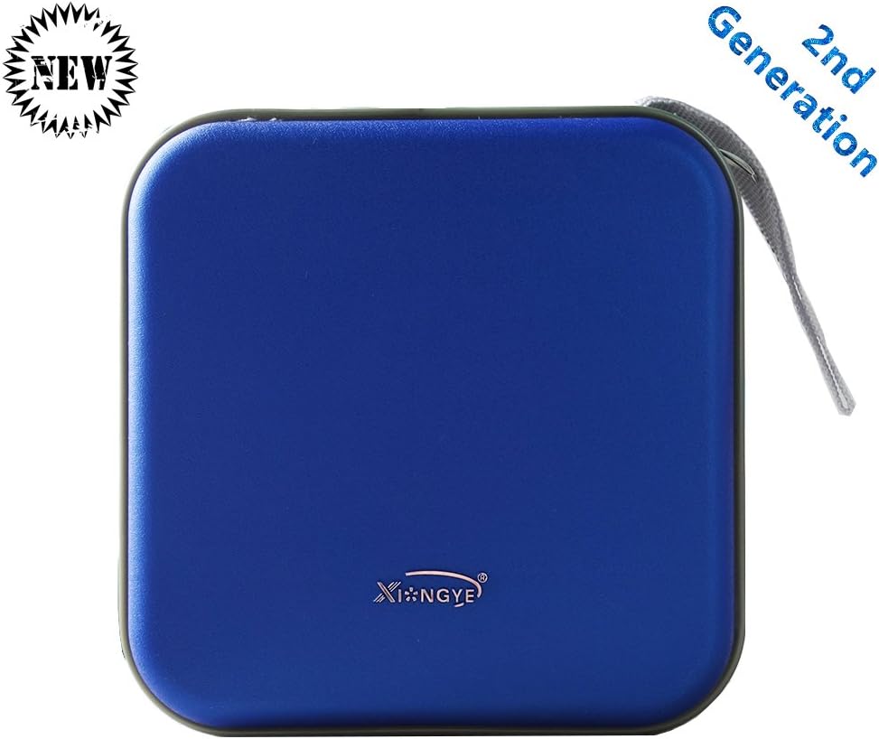 40 DVD/CD Case Holder with Extra Little Flap to Help The Disc Stay in Place Blue: Electronics
