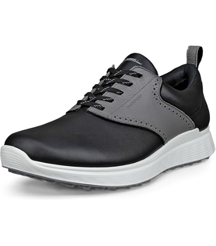 Amazon.com | ECCO Men's Street Retro Hybrid Waterproof Golf Shoe