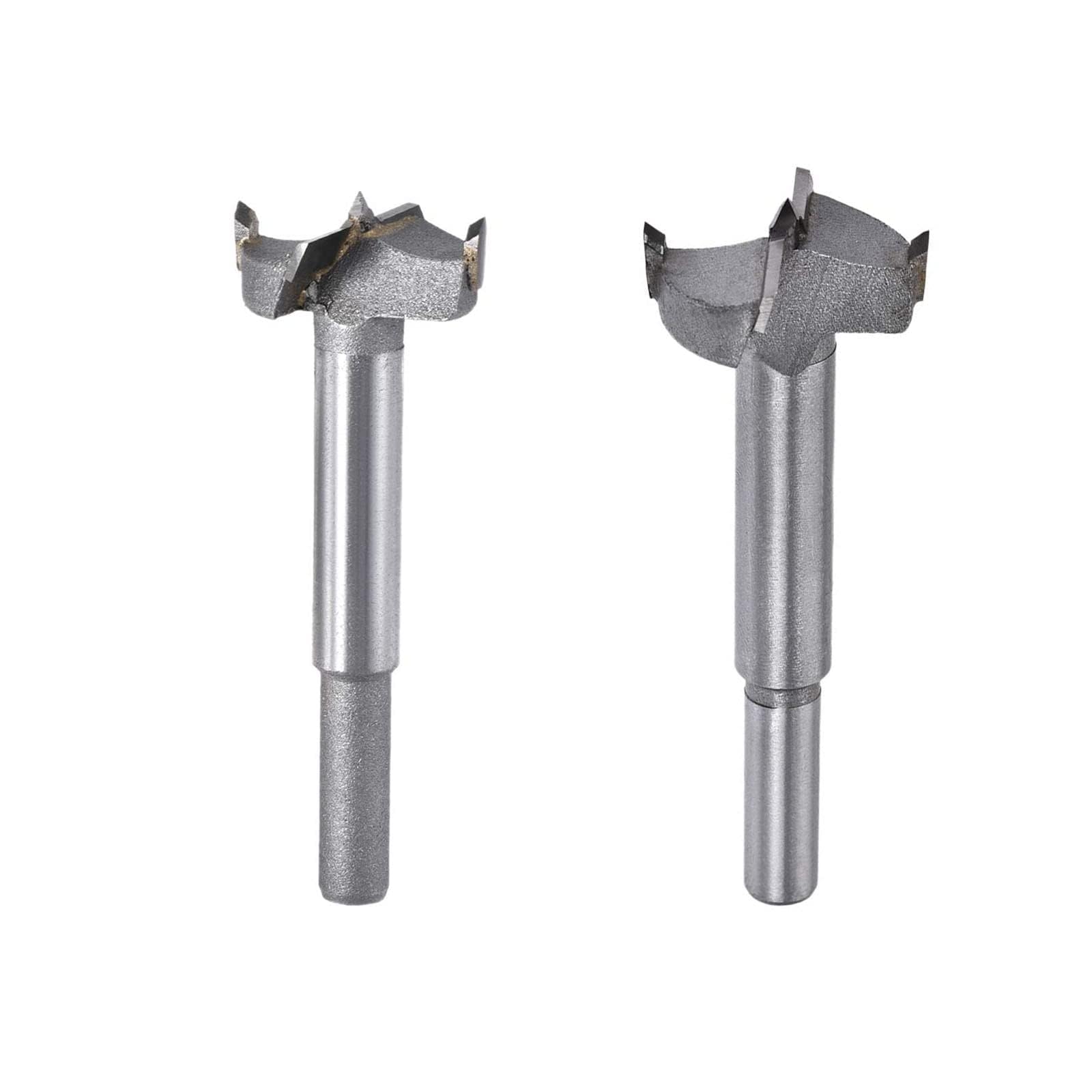 TOP-VIGOR Forstner Drill Bit Set 27mm 28mm Dia, Carbide Alloy Steel Wood Auger Drill Bit Hole Saw Opener for Woodworking Hinge Hole Drilling Boring Bit Cutter