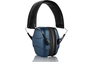 ucho 34dB Slim Noise Shooting Ear Protection - Special Designed Ear Muffs Lighter Weight & Maximum Hearing Protection