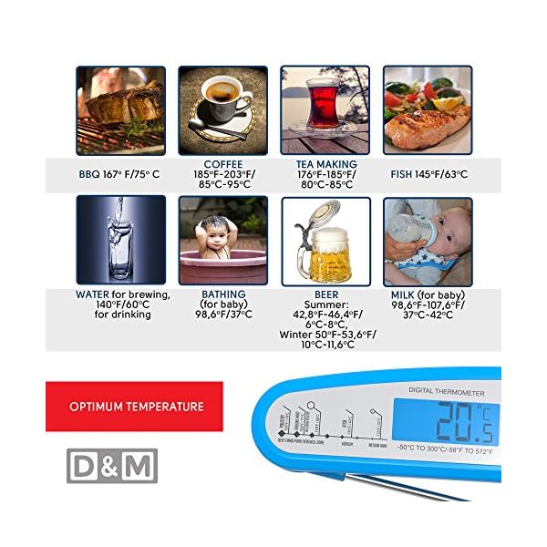 DM-Digital-Meat-Thermometer–Instant-Read-Foldable-Ideal-as-Internal-Meat-Thermometer-Grill-Thermometer-Cooking-or-Kitchen-Thermometer–Food-safe-Sturdy-Steel-Meat-Thermometer-Probe