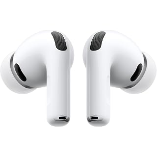 Apple AirPods Pro 3 Wireless Earbuds with Active Noise Cancellation | Live Translation, Heart Rate Sensing, Hearing Aid Featu