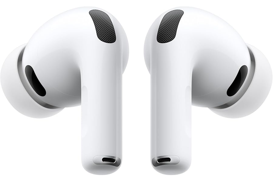 Apple AirPods Pro 3 Wireless Earbuds, Active Noise Cancellation, Live Translation, Heart Rate Sensing, Hearing Aid Feature, B