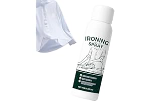 Ironing Starch Spray, 100ml Static Guard Heavy Hold, Clothes Fabric Iron Starch Spray, Fabric Static Remover Ironing Sprays, 