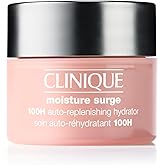 Clinique Moisture Surge 100H Auto-Replenishing Hydrator Oil Free Face Moisturizer With Hyaluronic Acid For All Skin Types | H