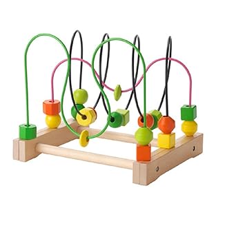 bead roller coaster toy