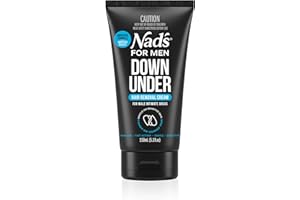 Nad's For Men Intimate Hair Removal Cream For Men - Easy & Painless, Depilatory Cream For Unwanted Male Hair In Intimate/Private Area, Suitable For All Skin Types