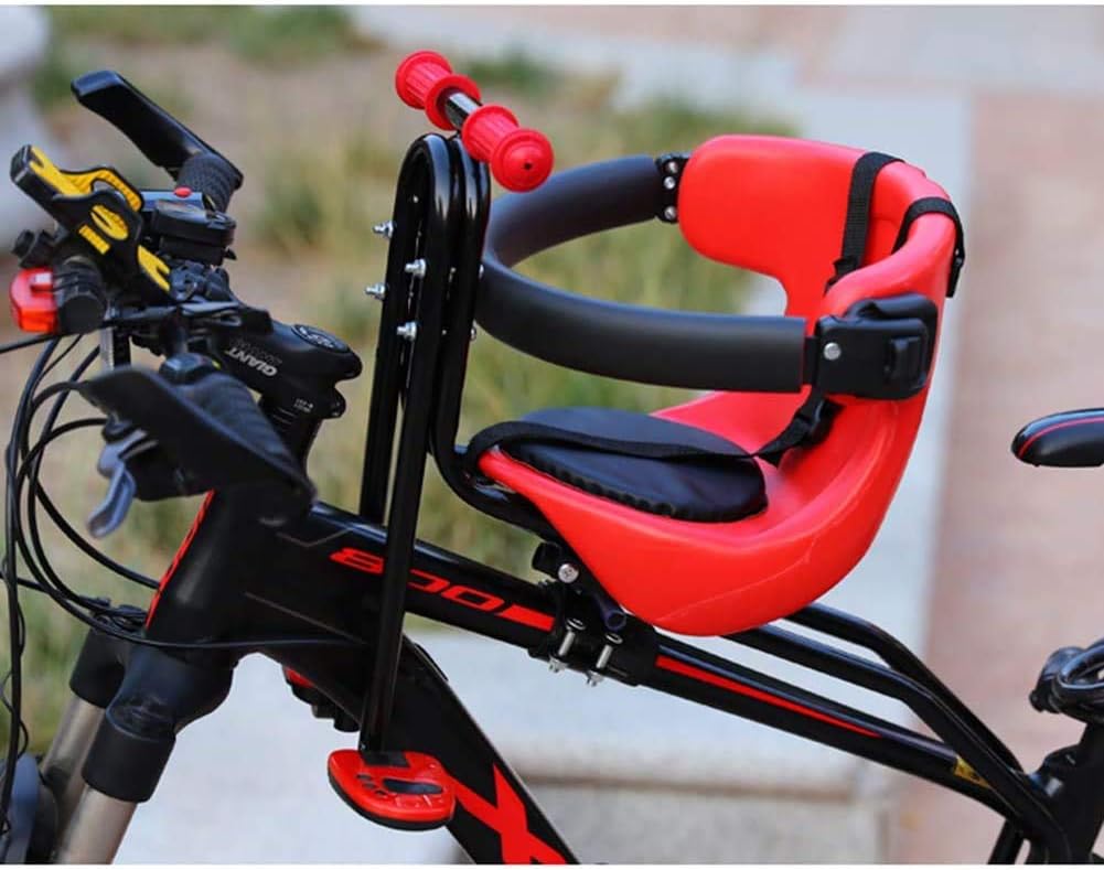Silla bebe bicicleta delantera | Las sillas más cómodas y ergonómicas.