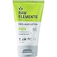 Raw Elements Face and Body All-Natural Mineral Sunscreen, Travel Size 1oz (1-Pack)