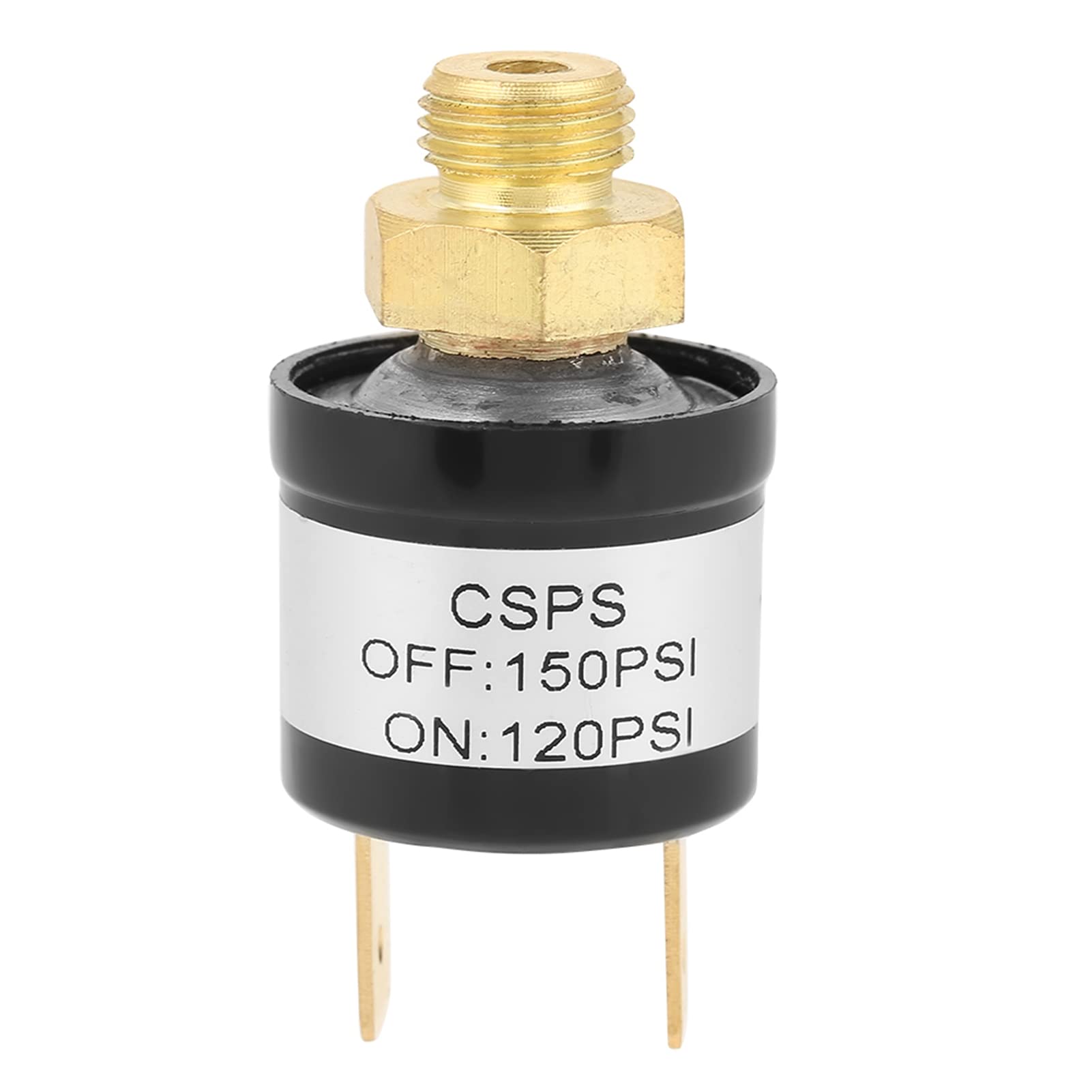 Air Pressure Switch, Pressure Control Switch Valve Air Pressure Control Switch or Air Compressor 120-150PSI 1/8" NPT