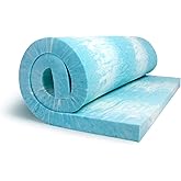 eLuxurySupply 3 Inch Memory Foam Mattress Topper - Temperature Regulating Mattress Pad - 2 lb Density for High Support - CertiPUR-US Certified - Full Size