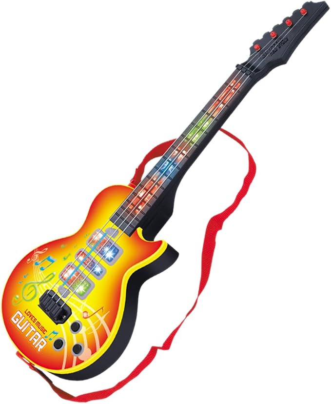 Ukulélé Enfant 41cm Gukasxi - 4 Cordes Réglables - Jouet éducatif Musical - Cadeau Noël Anniversaire
