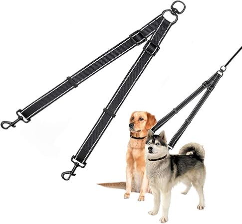 amazon double dog leash