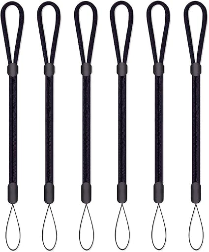 Amazon 携帯ストラップaixuan携帯ストラップ マスコットストラップショートスケジューラ長さ調整可能なストラップリストストラップ落下防止usbメモリ マスト キー ホイッスルを6つセット使用しています ストラップ マスコット 通販