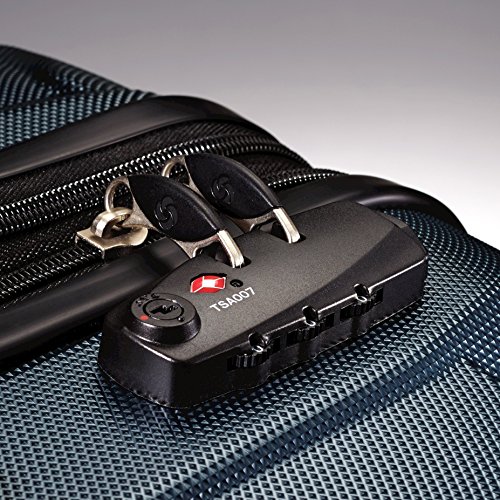 Samsonite Omni PC Hardside Expandable Luggage with Spinner Wheels, Navy