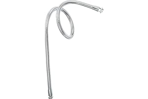 PATIKIL 23.6" Microphone Gooseneck, M10/M8 Fine Thread Metal Universal Hose Flexible Arm Gooseneck Tube Extension for Multifu