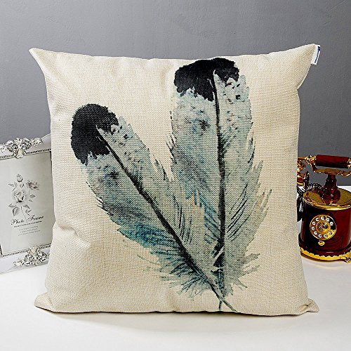 pillow cover online dubai Covers Set 4 Linen Cotton Throw of Pillow Decorative