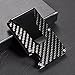 WeYingLe Carbon Fiber Slim Wallet Credit Card Holder RFID Blocking Anti Scan Metal Cash Clip