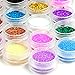 45PC Nail Art Glitter Powder Dust Tips Decoration by NYKKOLA