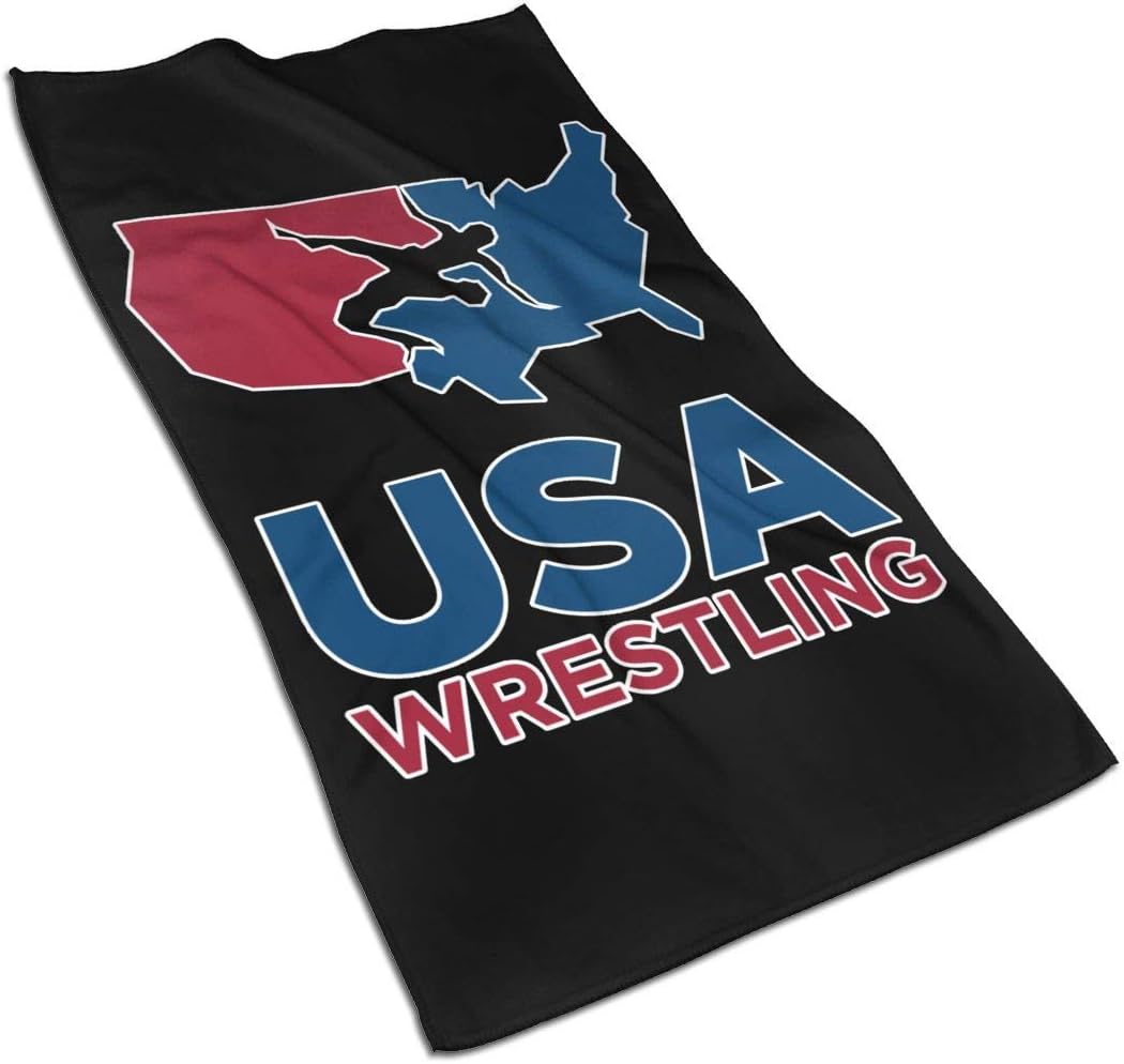 USA Wrestling Membership Superfine Fiber Hand Towels Ultra Soft Beach