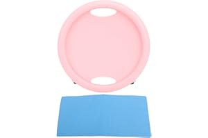 Baxnore Abdominal Exercise Wheel Board 4 Rollers 360 Degree Swivel Heavy Duty Core Trainer Slide Plate for Home Gym Fitness P