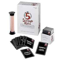 PlayMonster 5 Second Rule Uncensored - Fun Card