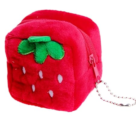 Lumanuby 1 Stück Münzen Tasche Durable Kleine Geldbörse für Münzen/Schlüssel/Karte Kreatives Geschenk für Kinder/Mädchen/Dame