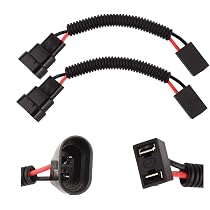 thumbnail image 2 of ASC H7 Xenon HID Bulb Holders For BMW E46 3 Series (Pair) - Black, Wiring/Fixing Kit 2 of 5