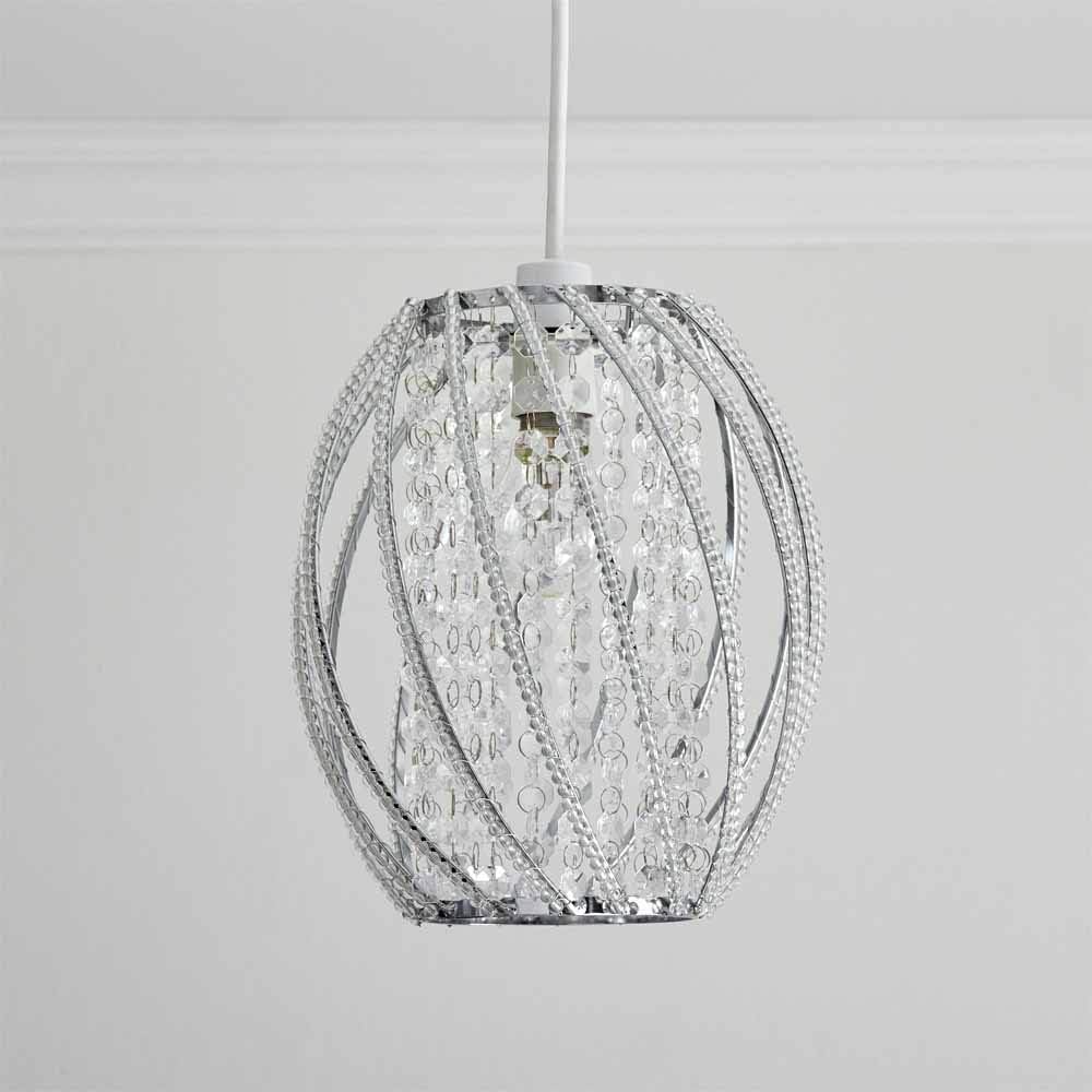 white lamp shade wilko