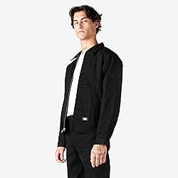 Dickies Unlined Eisenhower Jacket, BLACK, M RG