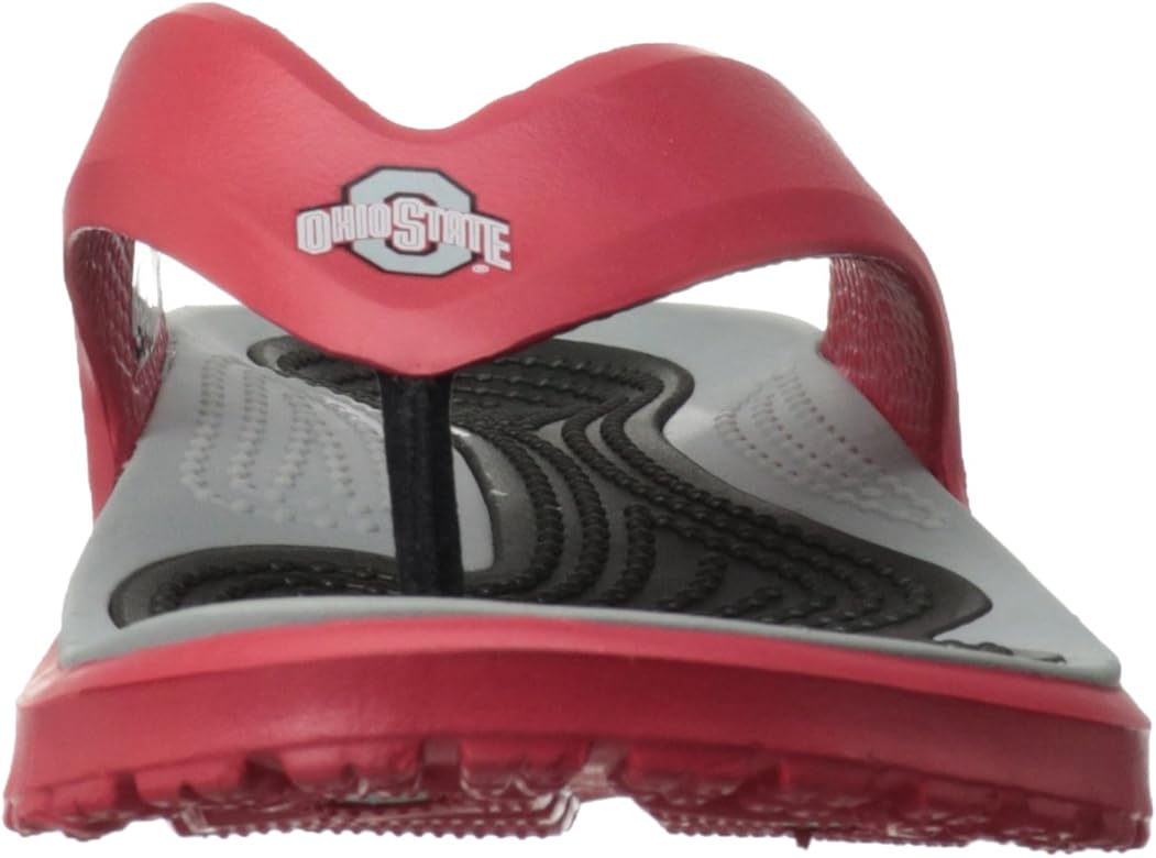 ohio state men's flip flops