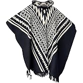 “Alpaca Wool Poncho for Men – Clint Eastwood – Alpaca Poncho – Handmade Product – Cowboy Serape Poncho – Comfortable”