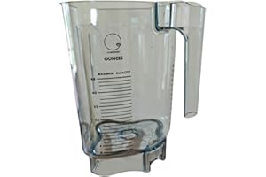 48Oz Container Body 015978 Replacement Part，Compatible for Vitamix，The Quiet ONE VM0145 VM0149 VM0122 VM0127 Blender