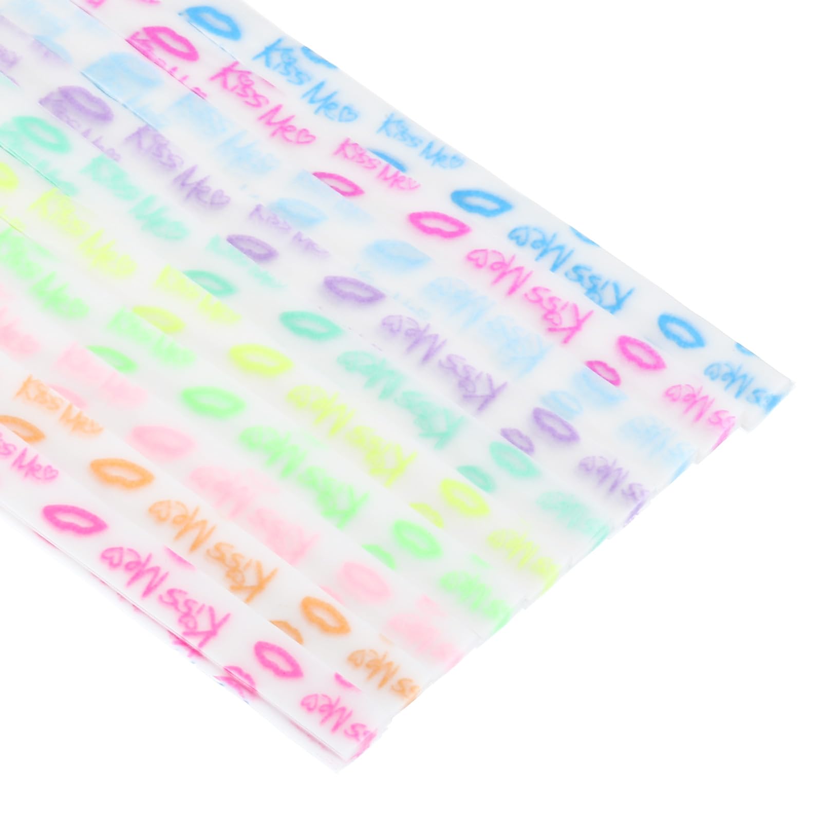 PATIKIL 9 x 1/2inch Origami Star Paper, 210Sheets Luminous Double-Sided Colored Star Paper Strip for Scrapbook Decorations Beginner Star Easy Fold Art DIY Supplies, Kiss Style