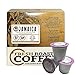 Fresh Roasted Coffee, 100% Jamaica Blue Mountain, Medium Roast, Kosher, K-Cup Compatible, 18 Pods
