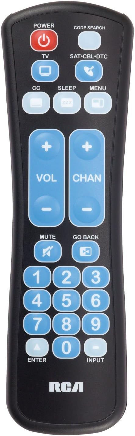 RCA RCRHM02BR 2 Device Universal Remote