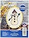 Janlynn 21-1794 14 Count Friendly Snowman Mini Counted Cross Stitch Kit, 3