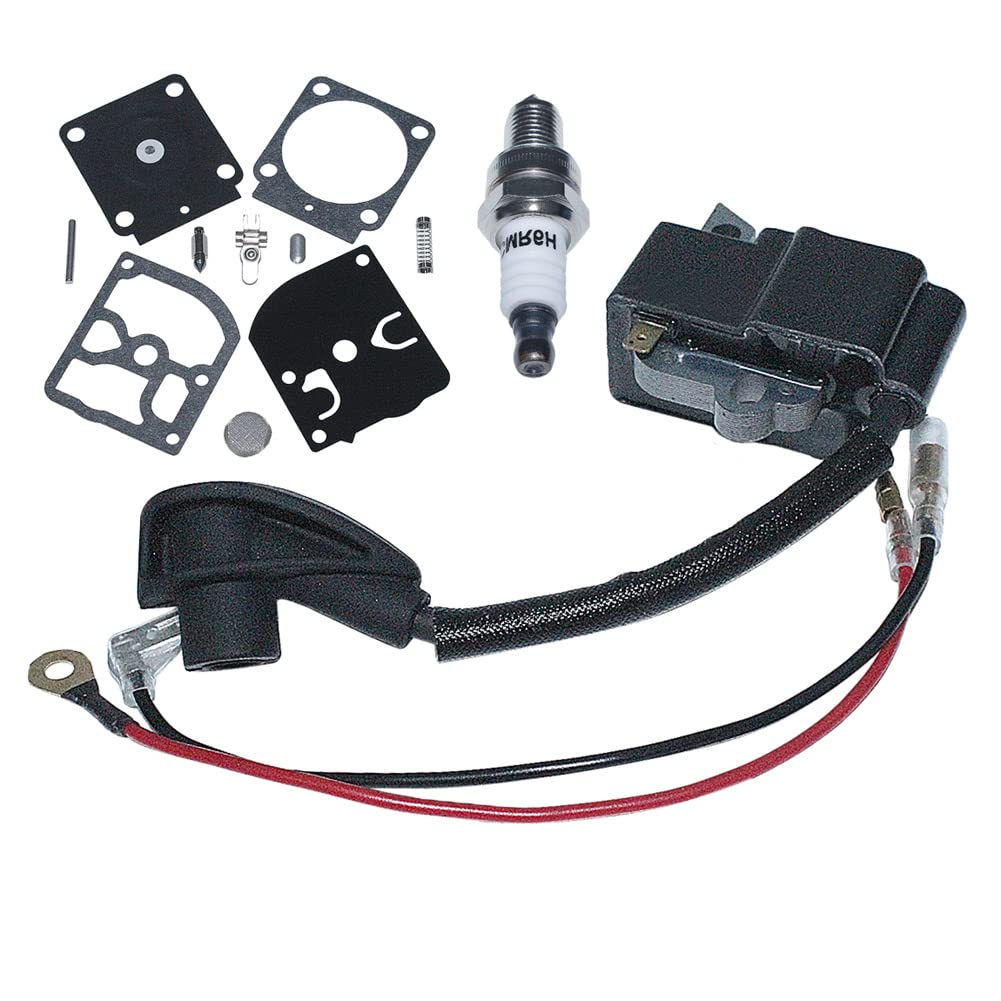 Gubeter Ignition Coil Kit, For Stihl Hs81 Hs81R Hs81T Hs86 Hs86R Hs86T Trimmers, 4237400 1302
