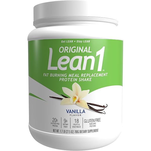Amazon.com: Nutrition 53 Lean 1 Fat Burning Protein Shake, Vanilla