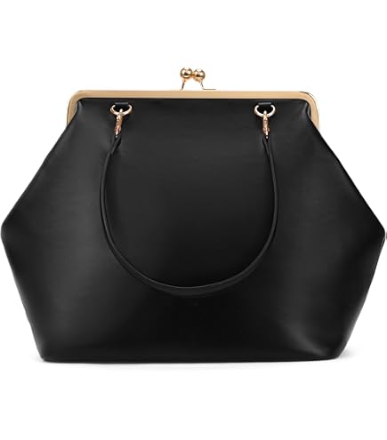 Lavogel Coin Purse, Kiss Lock Coin Purse for Women, Large Capacity