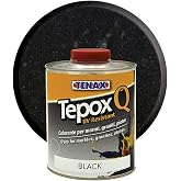 Tenax Tepox Q Stain for Stone - 1/4 Liter Black